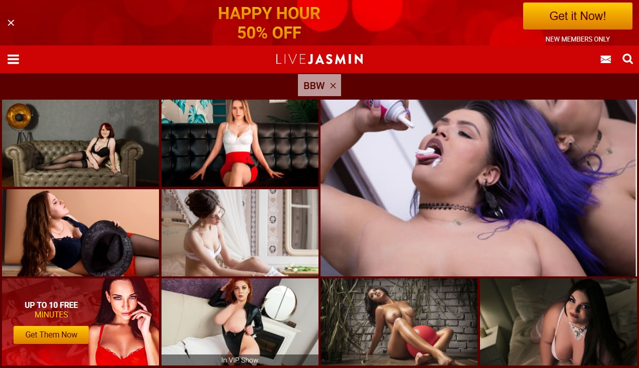 Livejasmin - The best of BBW Cam Sites